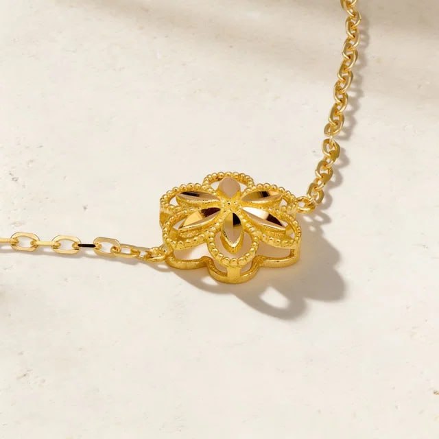 Floret Bracelet in 21K Yellow Gold