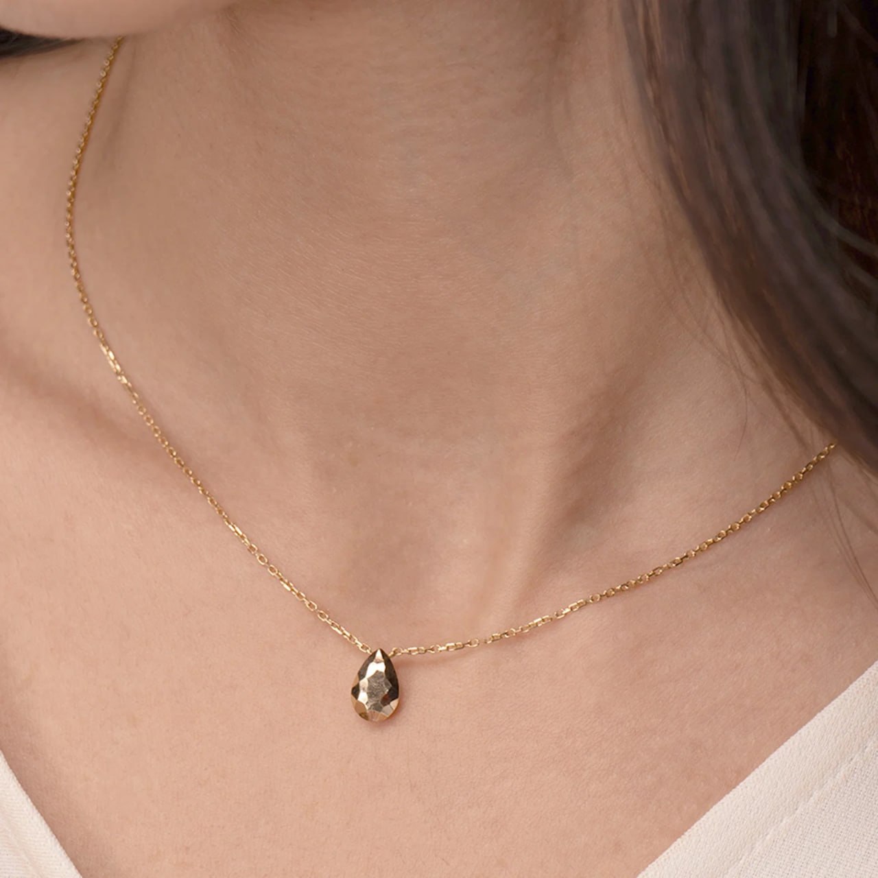 Diamante Necklace in 18K Yellow Gold